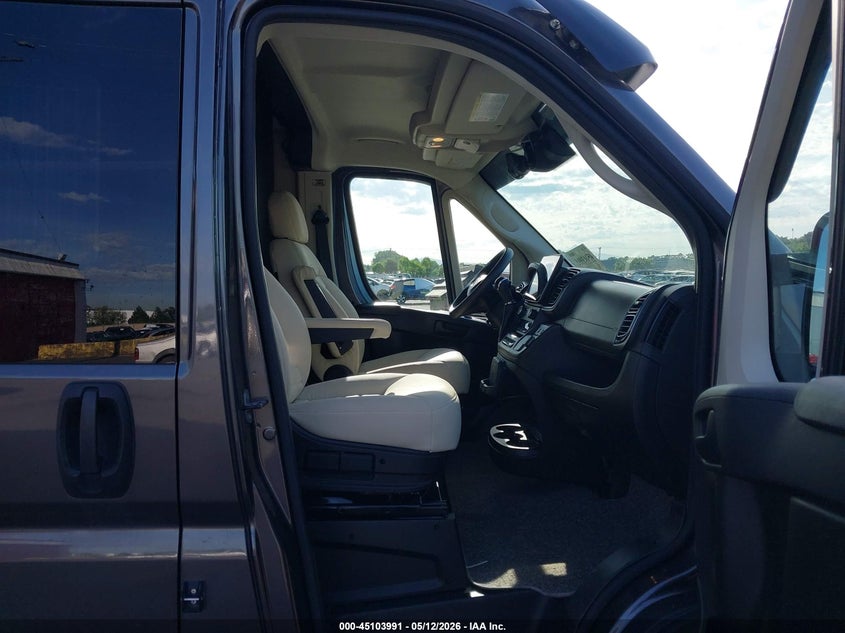 2022 Ram Promaster city VIN 3C6MRVJG4NE105727 IAAI salvage auction — RIGHT SIDE, Rebuilt (Washington), sold $23,550 on 2026-07-09 (photo 5)