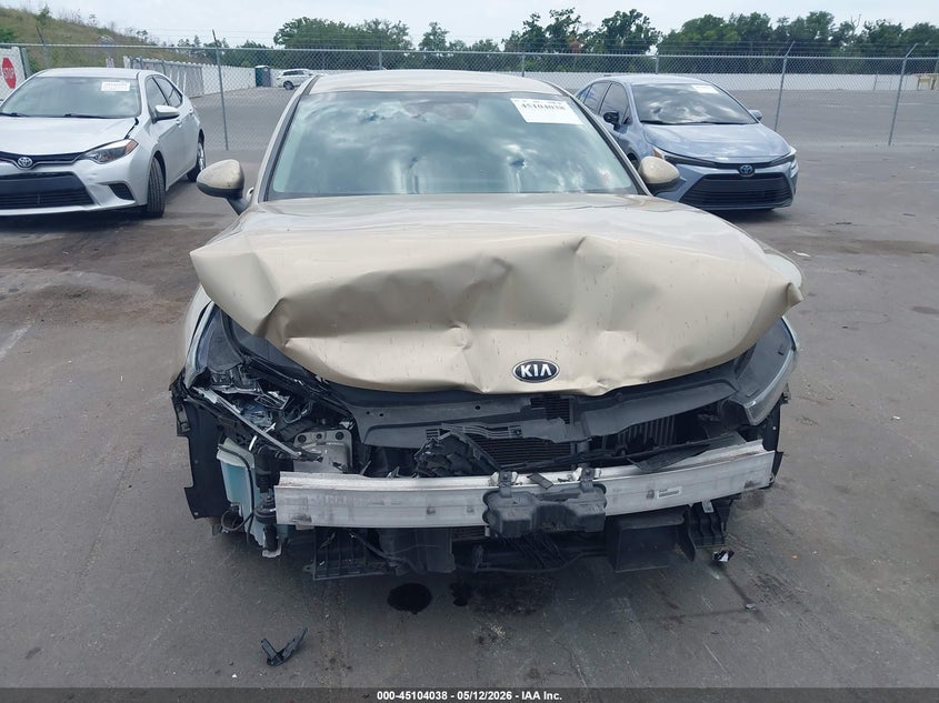 2021 Kia K5 VIN 5XXG14J21MG039123 IAAI salvage auction — FRONT END, Certificate Of Destruction (Florida), sold $2,400 on 2026-07-06 (photo 6)