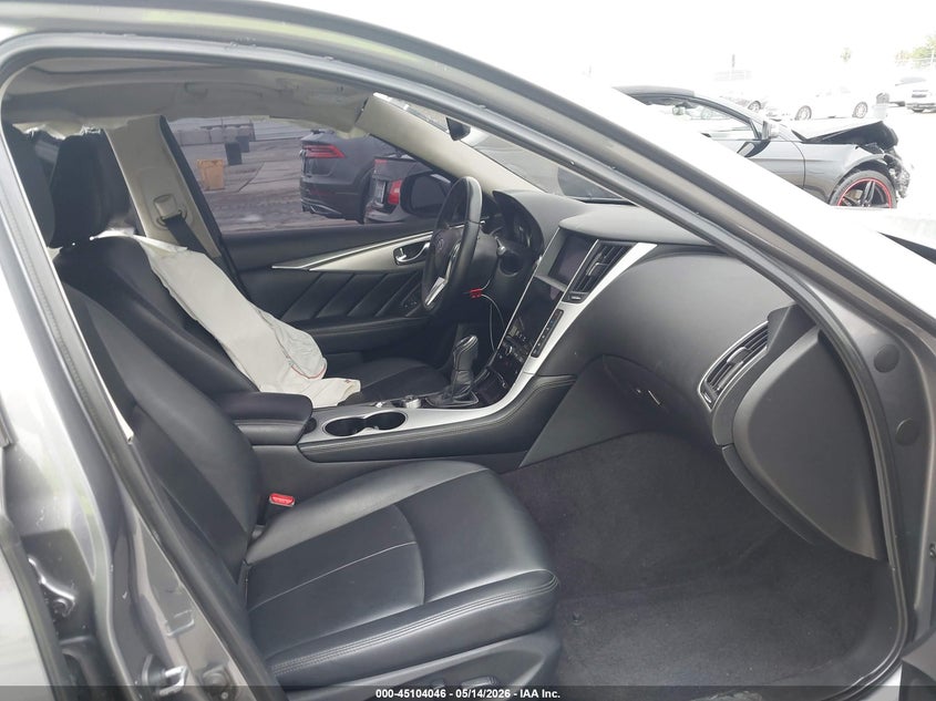 2021 Infiniti Q50 VIN JN1EV7BP7MM705681 IAAI salvage auction — LEFT SIDE, Salvage (California), sold $5,600 on 2026-07-29 (photo 5)