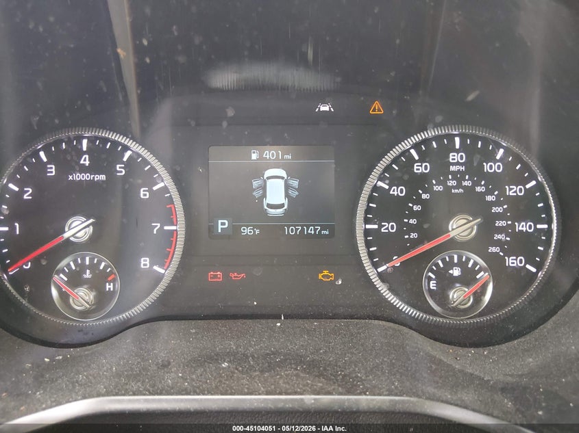 2021 Kia Telluride VIN 5XYP34HC6MG115424 IAAI salvage auction — FRONT END, Original (Texas), sold $2,850 on 2026-07-16 (photo 7)