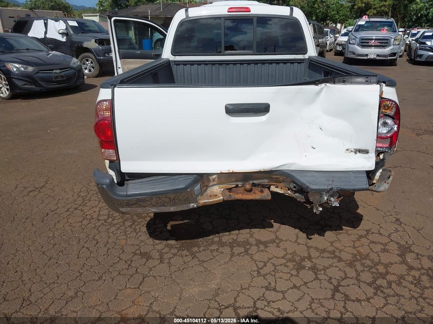 2005 Toyota Tacoma VIN 5TETX22N25Z070622 IAAI salvage auction — REAR END, Clear (Hawaii), sold $25 on 2026-07-28 (photo 6)