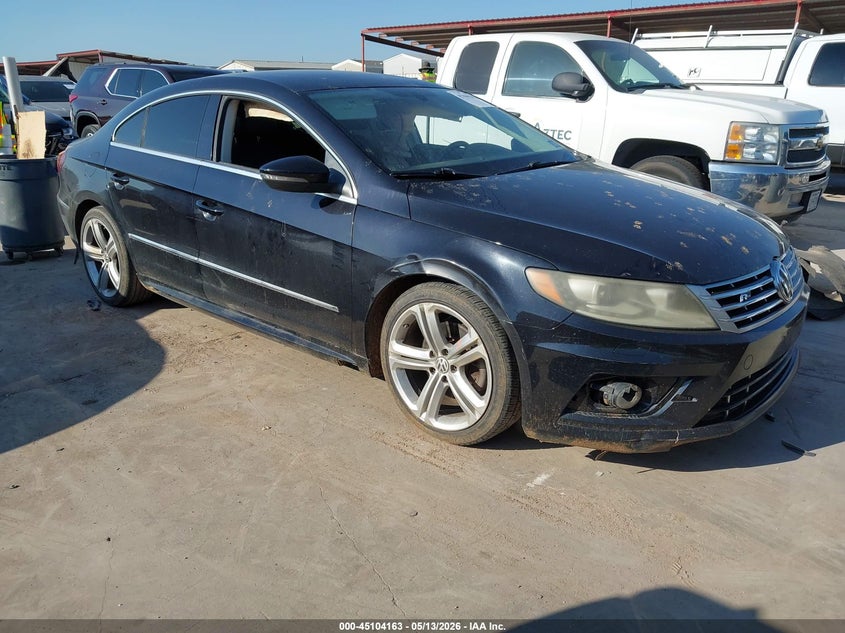 2014 Volkswagen Passat cc VIN WVWBP7AN1EE501433 IAAI salvage auction — LEFT SIDE, Salvage (Texas), sold $650 on 2026-07-07 (photo 1)
