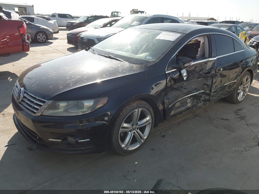 2014 Volkswagen Passat cc VIN WVWBP7AN1EE501433 IAAI salvage auction — LEFT SIDE, Salvage (Texas), sold $650 on 2026-07-07 (photo 2)