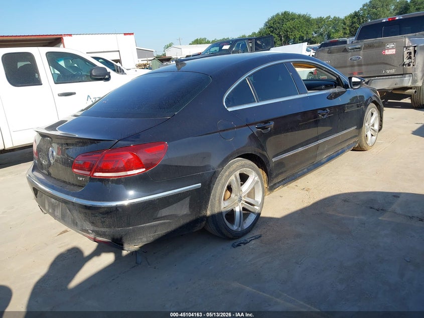 2014 Volkswagen Passat cc VIN WVWBP7AN1EE501433 IAAI salvage auction — LEFT SIDE, Salvage (Texas), sold $650 on 2026-07-07 (photo 4)