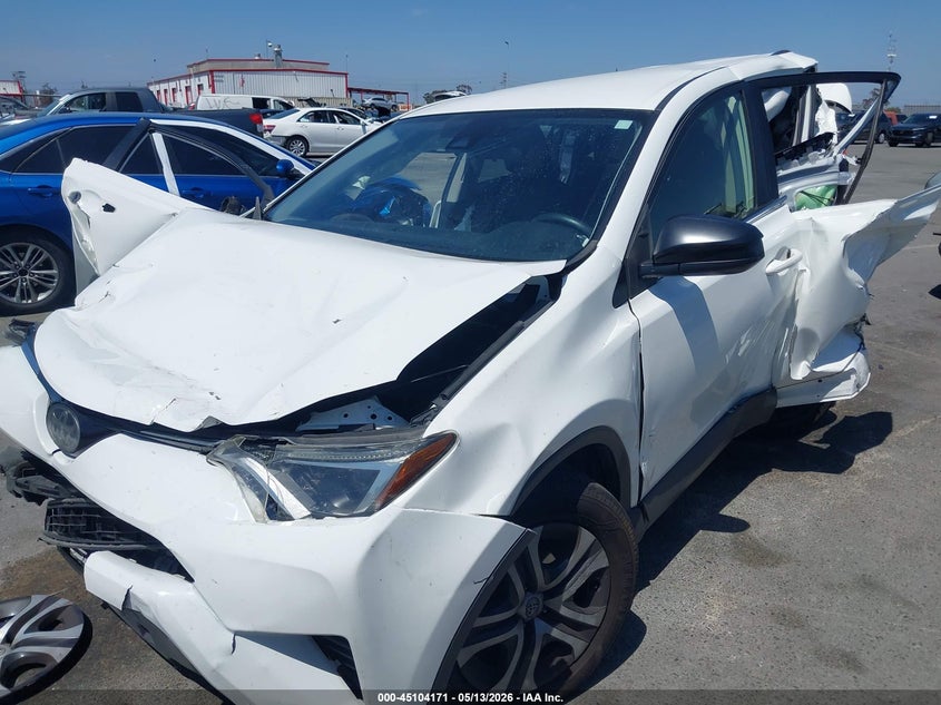 2018 Toyota Rav 4 VIN JTMZFREV0JJ729156 IAAI salvage auction — FRONT & REAR, Salvage (California), sold $1,800 on 2026-07-09 (photo 2)
