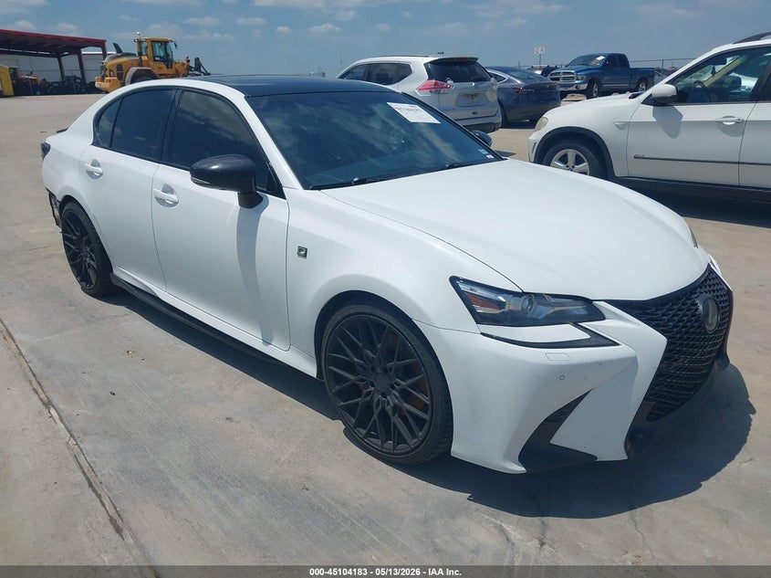 2019 Lexus Gs VIN JTHCZ1BL0KA010975 IAAI salvage auction — REAR END, Original (Texas), sold $8,700 on 2026-07-31 (photo 1)