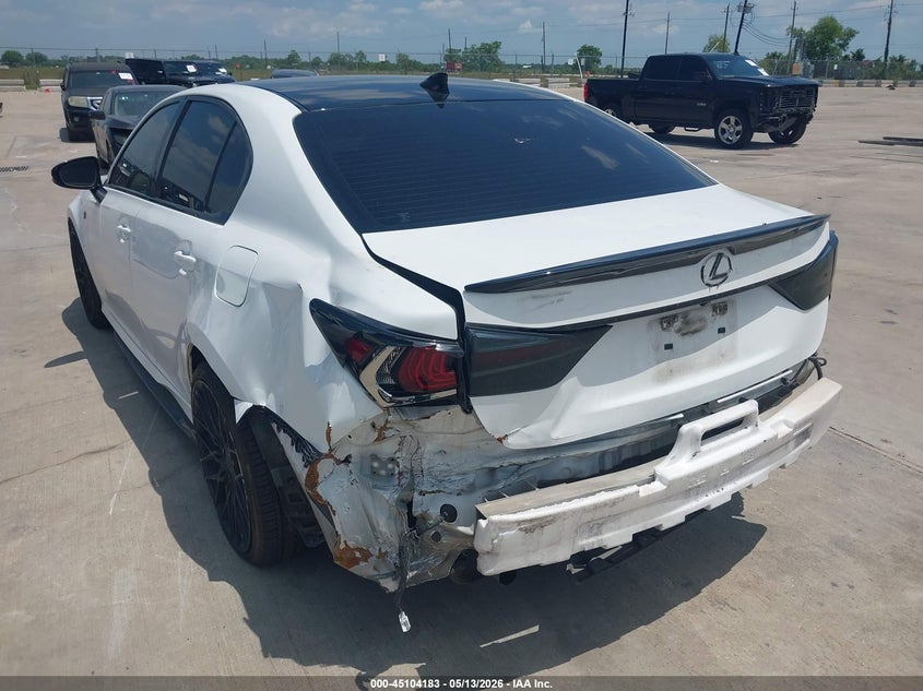 2019 Lexus Gs VIN JTHCZ1BL0KA010975 IAAI salvage auction — REAR END, Original (Texas), sold $8,700 on 2026-07-31 (photo 6)