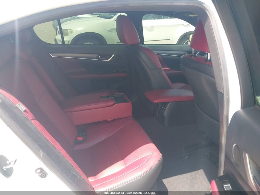 2019 Lexus Gs VIN JTHCZ1BL0KA010975 IAAI salvage auction — REAR END, Original (Texas), sold $8,700 on 2026-07-31 (photo 8)
