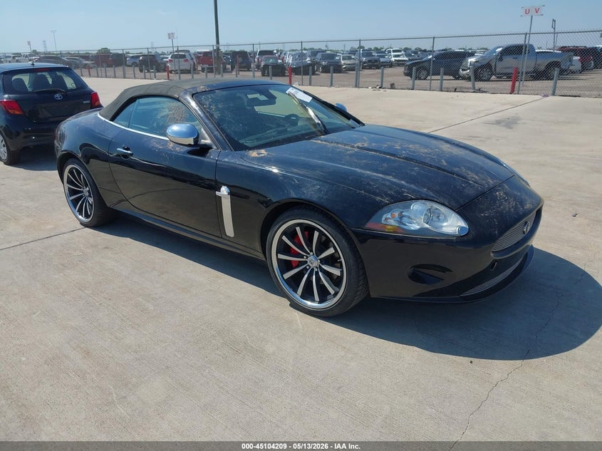 2009 Jaguar Xk series VIN SAJWA44B895B31594 IAAI salvage auction — HAIL, Original (Texas), sold $3,650 on 2026-07-24 (photo 1)