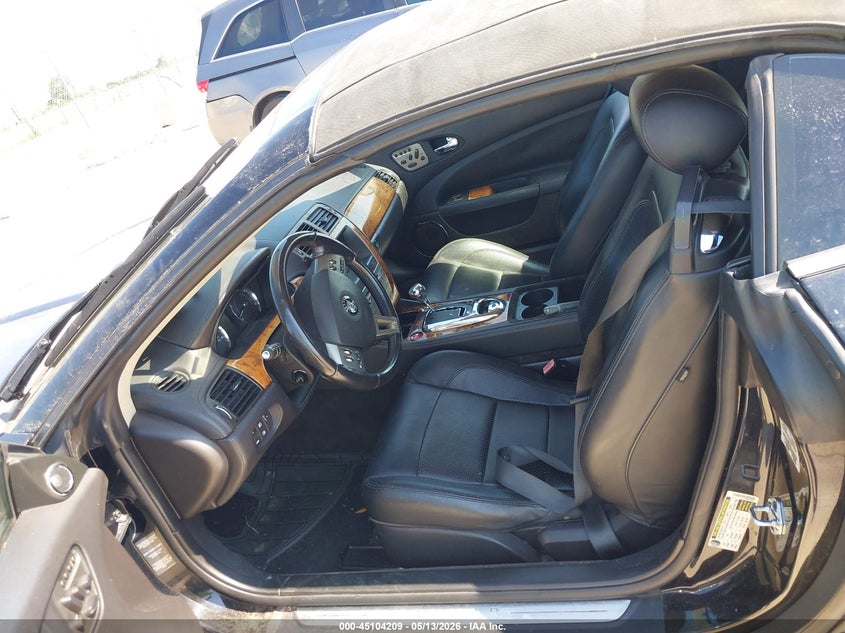 2009 Jaguar Xk series VIN SAJWA44B895B31594 IAAI salvage auction — HAIL, Original (Texas), sold $3,650 on 2026-07-24 (photo 8)