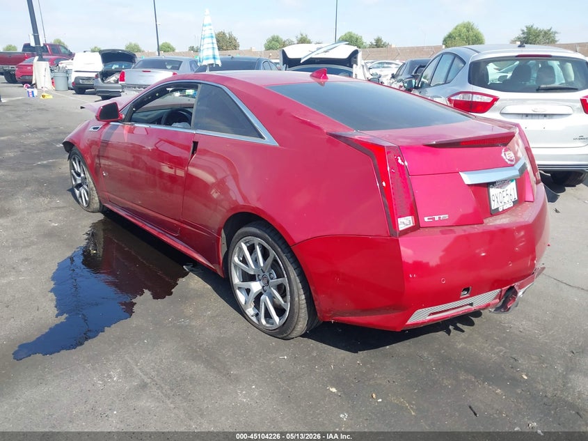 2011 Cadillac Cts-v VIN 1G6DV1EP8B0125946 IAAI salvage auction — FRONT END, Salvage Certificate (California), sold $9,125 on 2026-07-10 (photo 3)