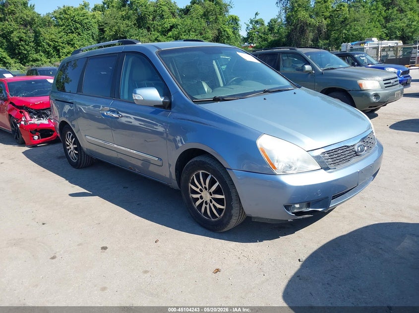 2012 Kia SEDONA VIN KNDMH4C71C6422595 IAAI salvage auction — NORMAL WEAR, Salvage Title, sold $250 on 2026-07-30 (photo 1)