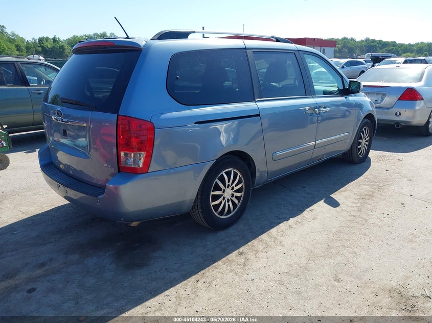2012 Kia SEDONA VIN KNDMH4C71C6422595 IAAI salvage auction — NORMAL WEAR, Salvage Title, sold $250 on 2026-07-30 (photo 4)