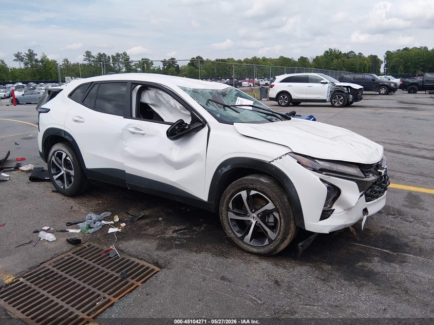 2024 Chevrolet Trax VIN KL77LGE23RC235039 IAAI salvage auction — ROLLOVER, Salvage Title, sold $925 on 2026-07-18 (photo 1)
