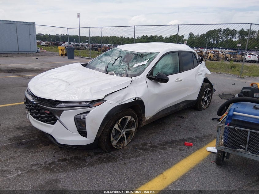 2024 Chevrolet Trax VIN KL77LGE23RC235039 IAAI salvage auction — ROLLOVER, Salvage Title, sold $925 on 2026-07-18 (photo 2)