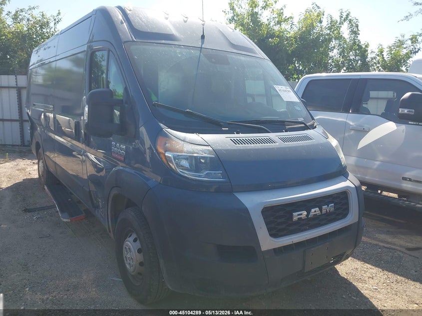 2021 Ram Promaster city VIN 3C6MRVJG6ME580150 IAAI salvage auction — REAR END, Original (Texas), sold $7,200 on 2026-07-29 (photo 1)