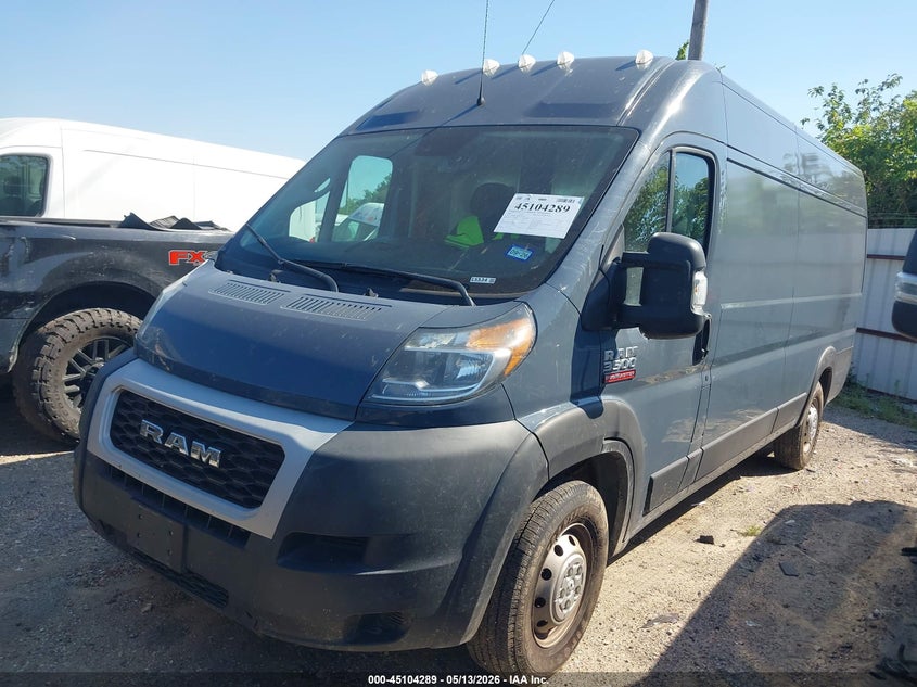 2021 Ram Promaster city VIN 3C6MRVJG6ME580150 IAAI salvage auction — REAR END, Original (Texas), sold $7,200 on 2026-07-29 (photo 2)