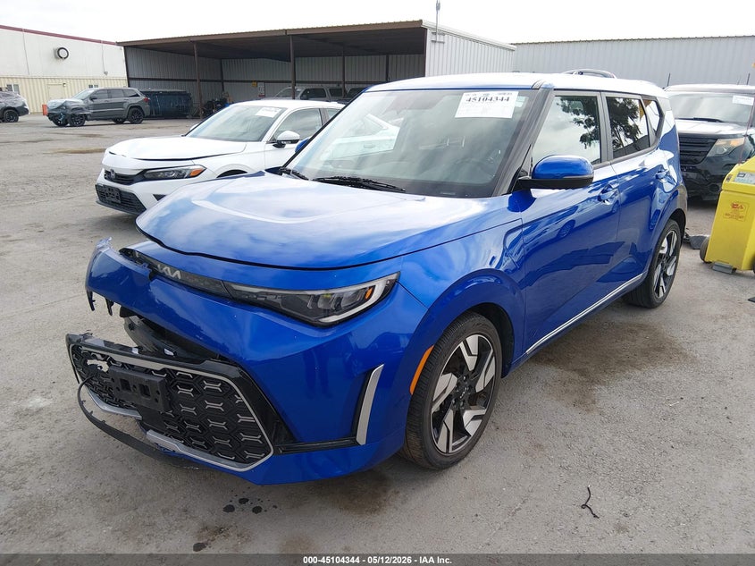 2023 Kia Soul VIN KNDJ53AU9P7200675 IAAI salvage auction — RIGHT SIDE, Salvage (California), sold $2,875 on 2026-07-20 (photo 2)