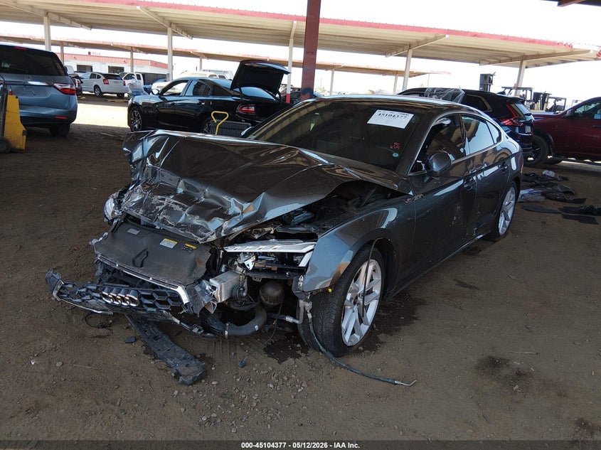 2023 Audi A5 VIN WAUFACF58PA014614 IAAI salvage auction — FRONT END, Salvage (Arizona), sold $3,000 on 2026-07-28 (photo 2)
