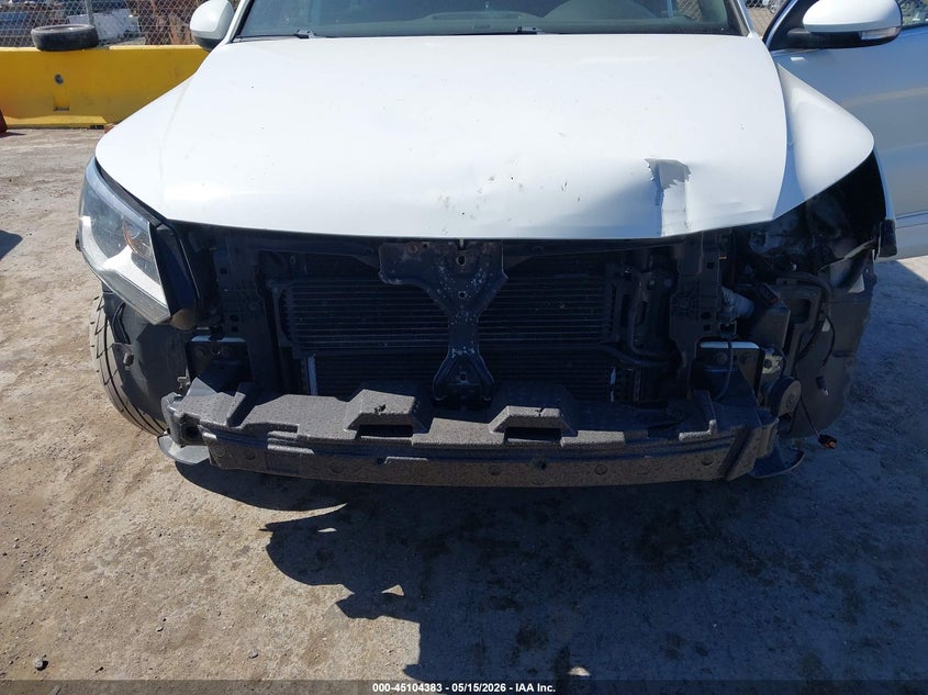 2016 Volkswagen Tiguan VIN WVGAV7AX5GW017602 IAAI salvage auction — FRONT END, Salvage (California), sold $2,900 on 2026-07-16 (photo 6)