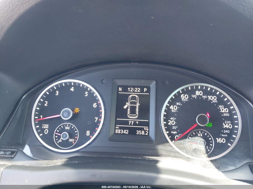 2016 Volkswagen Tiguan VIN WVGAV7AX5GW017602 IAAI salvage auction — FRONT END, Salvage (California), sold $2,900 on 2026-07-16 (photo 7)