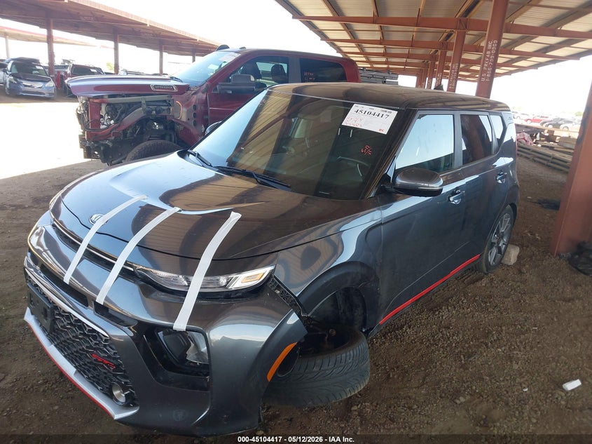 2021 Kia Soul VIN KNDJ63AU4M7789224 IAAI salvage auction — LEFT FRONT, Salvage (Arizona), sold $3,400 on 2026-07-28 (photo 2)