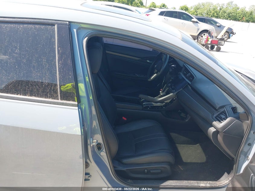 2017 Honda Civic VIN SHHFK7H97HU222658 IAAI salvage auction — LEFT SIDE, Original (Texas), sold $4,100 on 2026-07-10 (photo 5)