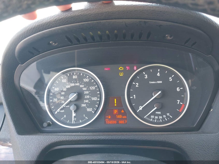 2012 BMW X5 VIN 5UXZV4C56CL756831 IAAI salvage auction — NORMAL WEAR, Clear (Montana), sold $1,225 on 2026-07-13 (photo 7)