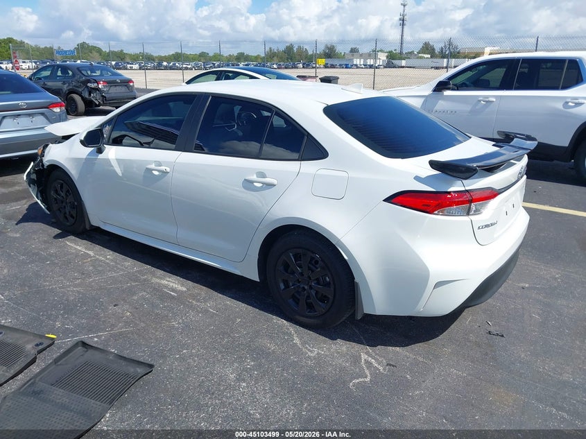 2025 Toyota Corolla VIN 5YFB4MDE4SP318657 IAAI salvage auction — FRONT END, Rebuildable (Florida), sold $6,500 on 2026-07-09 (photo 3)