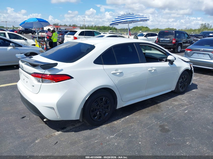 2025 Toyota Corolla VIN 5YFB4MDE4SP318657 IAAI salvage auction — FRONT END, Rebuildable (Florida), sold $6,500 on 2026-07-09 (photo 4)