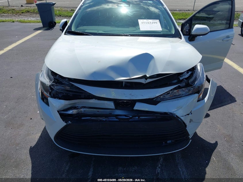 2025 Toyota Corolla VIN 5YFB4MDE4SP318657 IAAI salvage auction — FRONT END, Rebuildable (Florida), sold $6,500 on 2026-07-09 (photo 6)
