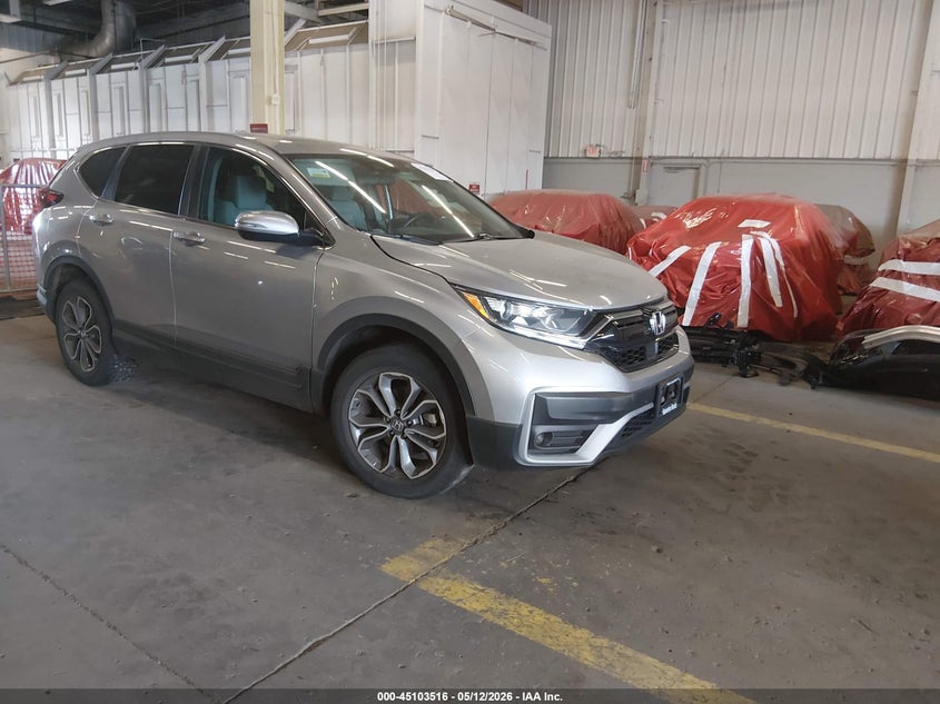 2022 Honda Cr-v VIN 7FARW2H51NE015556 IAAI salvage auction — LEFT SIDE, Salvage (Oregon), sold $8,850 on 2026-07-23 (photo 1)