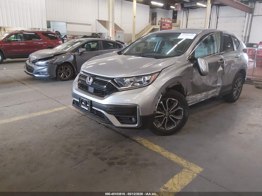 2022 Honda Cr-v VIN 7FARW2H51NE015556 IAAI salvage auction — LEFT SIDE, Salvage (Oregon), sold $8,850 on 2026-07-23 (photo 2)