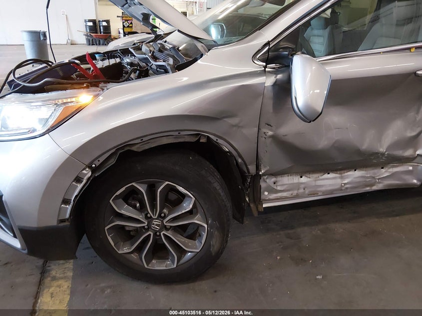 2022 Honda Cr-v VIN 7FARW2H51NE015556 IAAI salvage auction — LEFT SIDE, Salvage (Oregon), sold $8,850 on 2026-07-23 (photo 6)
