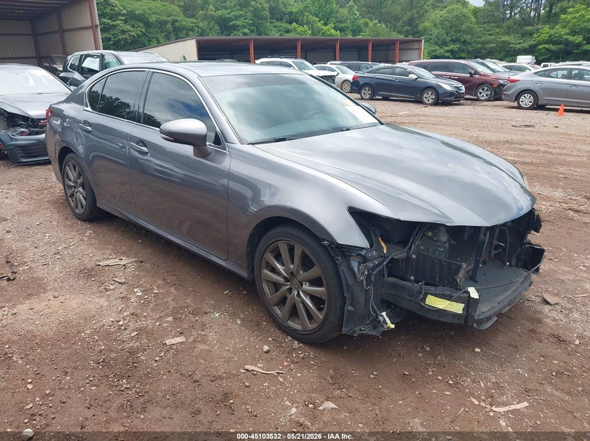2013 Lexus Gs VIN JTHCE1BL1D5007199 IAAI salvage auction — FRONT END, Salvage (Alabama), sold $2,100 on 2026-07-15 (photo 1)