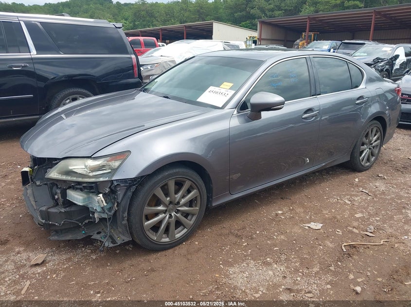 2013 Lexus Gs VIN JTHCE1BL1D5007199 IAAI salvage auction — FRONT END, Salvage (Alabama), sold $2,100 on 2026-07-15 (photo 2)