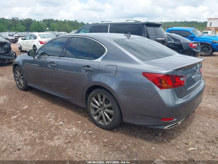 2013 Lexus Gs VIN JTHCE1BL1D5007199 IAAI salvage auction — FRONT END, Salvage (Alabama), sold $2,100 on 2026-07-15 (photo 3)