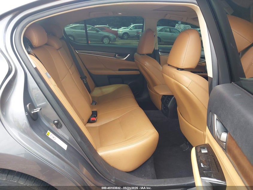 2013 Lexus Gs VIN JTHCE1BL1D5007199 IAAI salvage auction — FRONT END, Salvage (Alabama), sold $2,100 on 2026-07-15 (photo 8)