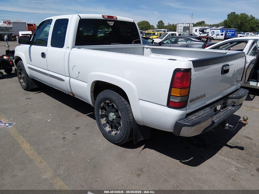 2006 Gmc SIERRA VIN 2GTEK19B261326079 IAAI salvage auction — FRONT END, Clear (Wyoming), sold $1,200 on 2026-07-09 (photo 3)