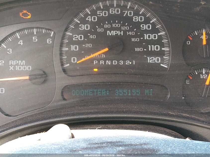 2006 Gmc SIERRA VIN 2GTEK19B261326079 IAAI salvage auction — FRONT END, Clear (Wyoming), sold $1,200 on 2026-07-09 (photo 7)