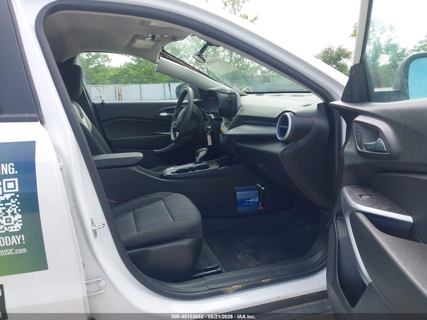 2025 Chevrolet Trax VIN KL77LFEPXSC180813 IAAI salvage auction — LEFT REAR, Original (Texas), sold $4,050 on 2026-07-28 (photo 5)