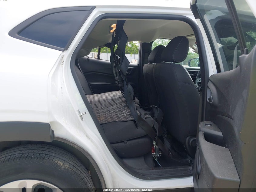 2025 Chevrolet Trax VIN KL77LFEPXSC180813 IAAI salvage auction — LEFT REAR, Original (Texas), sold $4,050 on 2026-07-28 (photo 8)