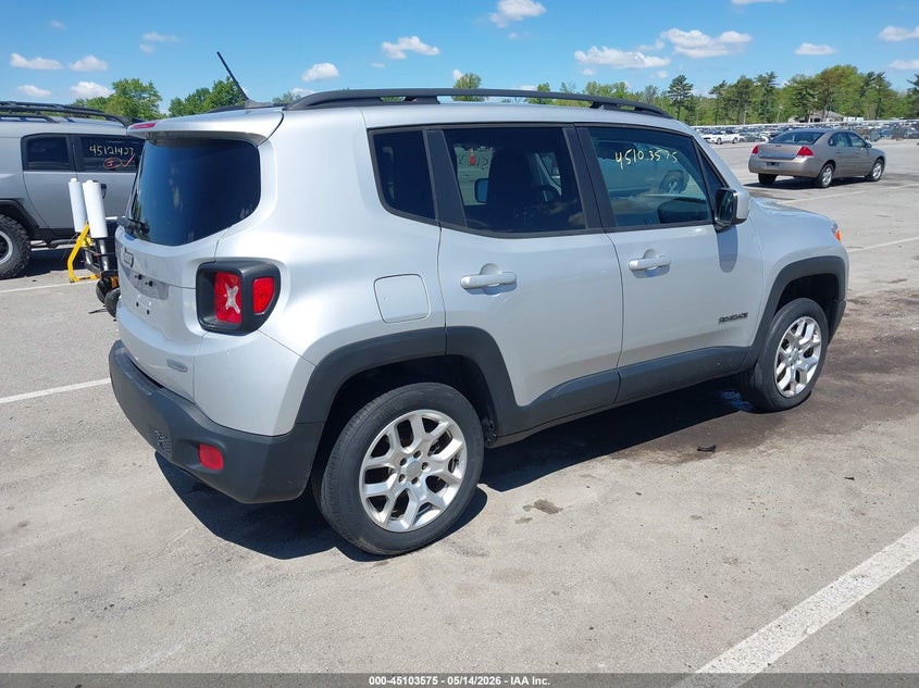 2015 Jeep Renegade VIN ZACCJBBT8FPB47926 IAAI salvage auction — FRONT END, Clear (Indiana), sold $800 on 2026-07-10 (photo 4)