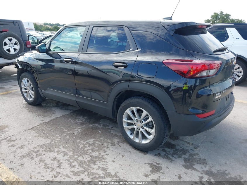 2024 Chevrolet Trailblazer VIN KL79MMS2XRB133509 IAAI salvage auction — FRONT END, Original (Texas), sold $6,500 on 2026-07-16 (photo 3)