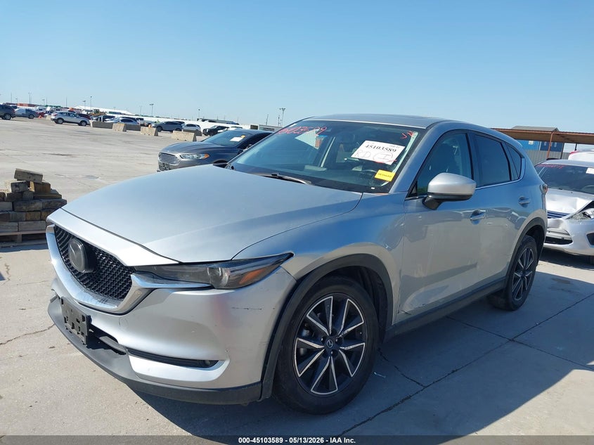 2018 Mazda Cx-5 VIN JM3KFADM5J0389799 IAAI salvage auction — SIDE, Salvage Title, sold $5,600 on 2026-07-29 (photo 2)