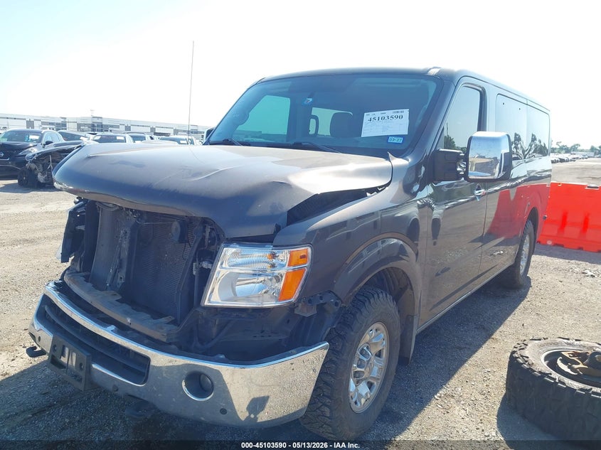 2018 Nissan VIN 5BZAF0AA8JN850330 IAAI salvage auction — FRONT END, Original (Texas), sold $25 on 2026-07-10 (photo 2)