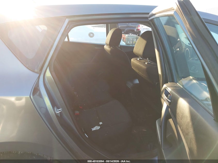 2012 Mazda 3 VIN JM1BL1L72C1664281 IAAI salvage auction — RIGHT FRONT, Salvage (Texas), sold $300 on 2026-07-09 (photo 8)