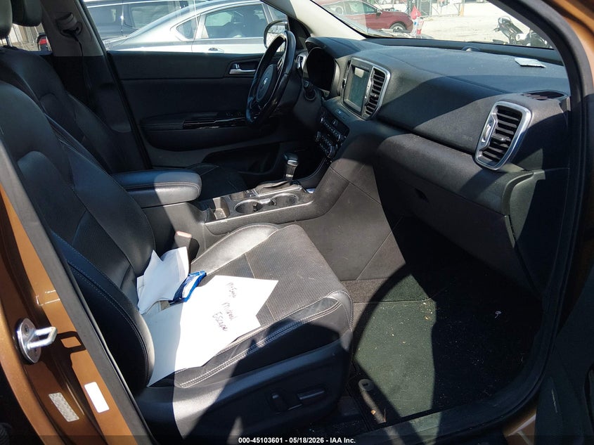 2017 Kia Sportage VIN KNDPR3A64H7099319 IAAI salvage auction — NORMAL WEAR, Clear (Georgia), sold $1,950 on 2026-07-29 (photo 5)