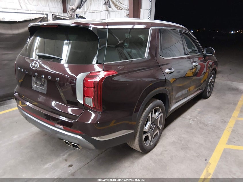 2023 Hyundai Palisade VIN KM8R54GE2PU603984 IAAI salvage auction — SIDE, Salvage (Arizona), sold $9,200 on 2026-07-14 (photo 4)