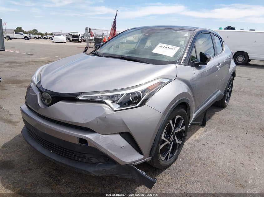 2019 Toyota C-hr VIN JTNKHMBX9K1057048 IAAI salvage auction — FRONT END, Original (Texas), sold $6,100 on 2026-07-22 (photo 2)